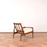 Teak Paper Knife Lounge Chair by Kai Kristiansen for Magnus Olesen, 1960s