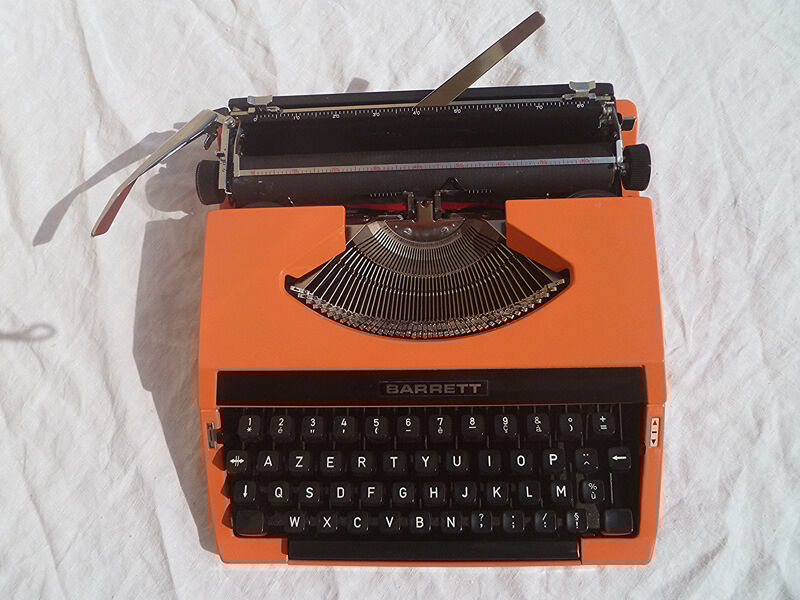 Barrett japan typewriter