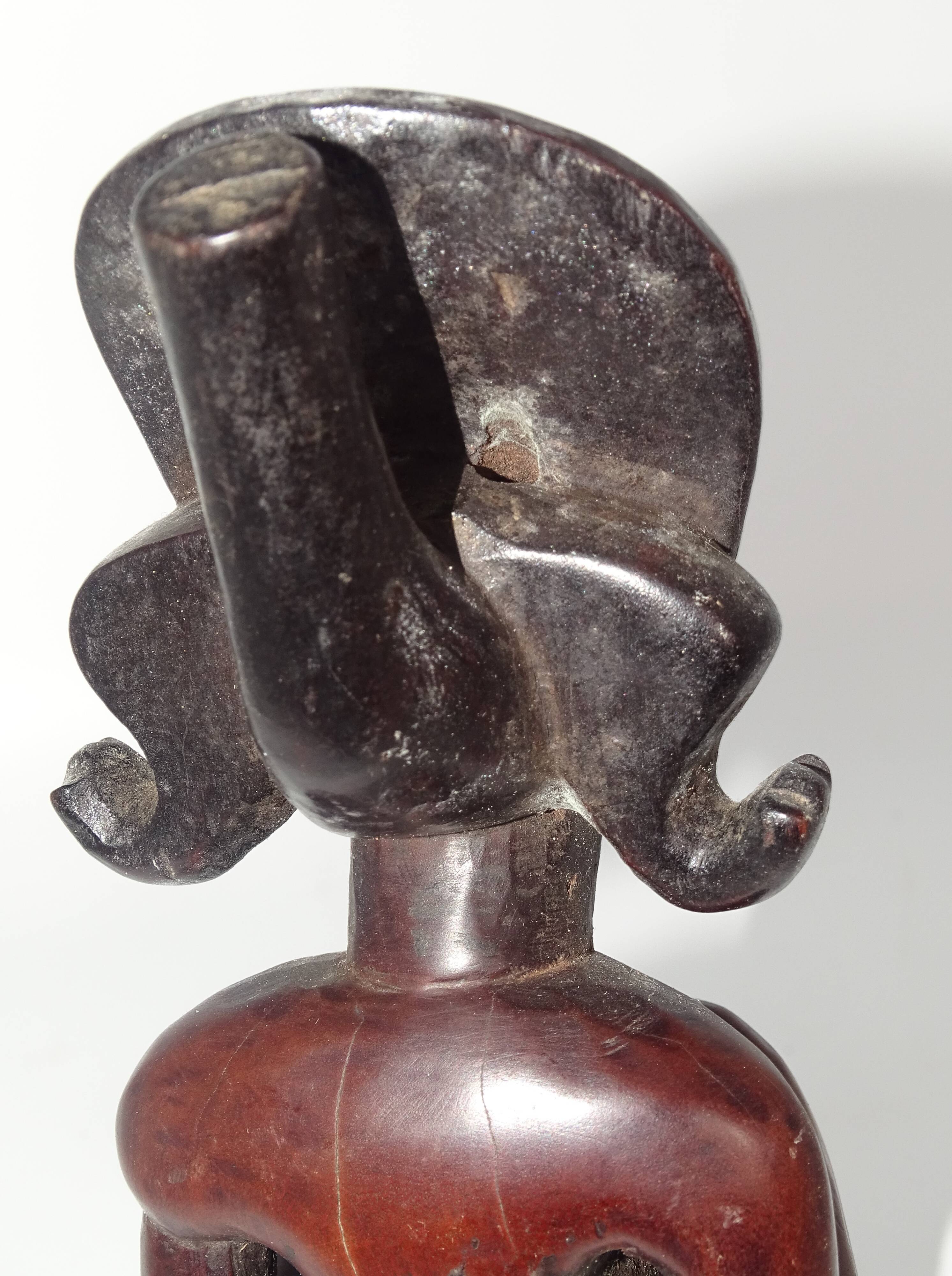 Chokwe / Tshokwe statue, DRC, Collection of Doctor Jean Redor