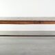 French antique farmhouse dining table from the 19th century of pine wood