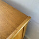 Scandinavian 4-drawer commode with vintage compass legs
