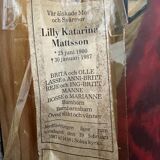 Swedish Oil on Canvas – “Vase”  by Britta Ringvall