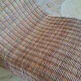 Rattan chaise longue