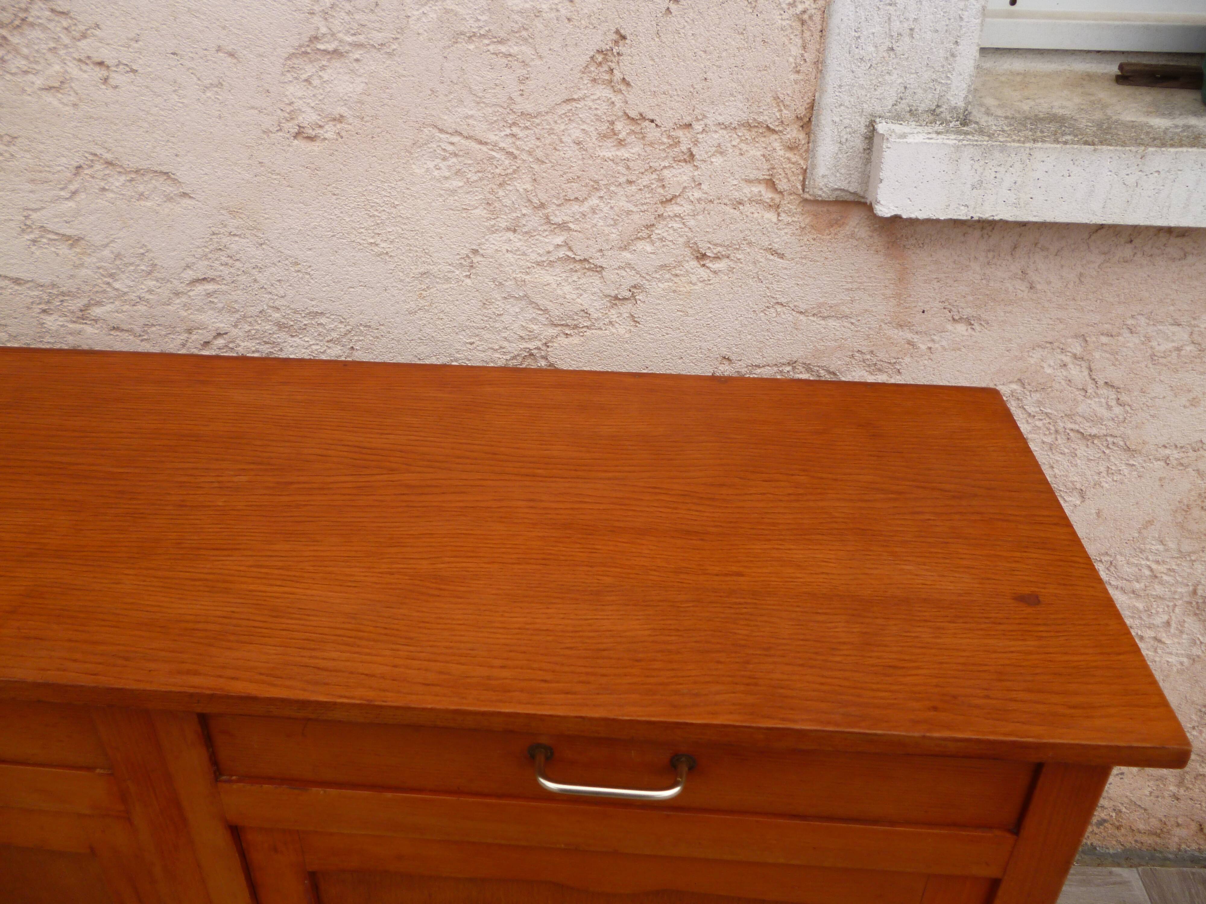 Vintage buffet feet compass two drawers