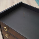 Walnut chest of drawers, Danish design, 1970s, made in Denmark