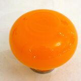 Petit vase opalin orange vintage Carnaby 1960'