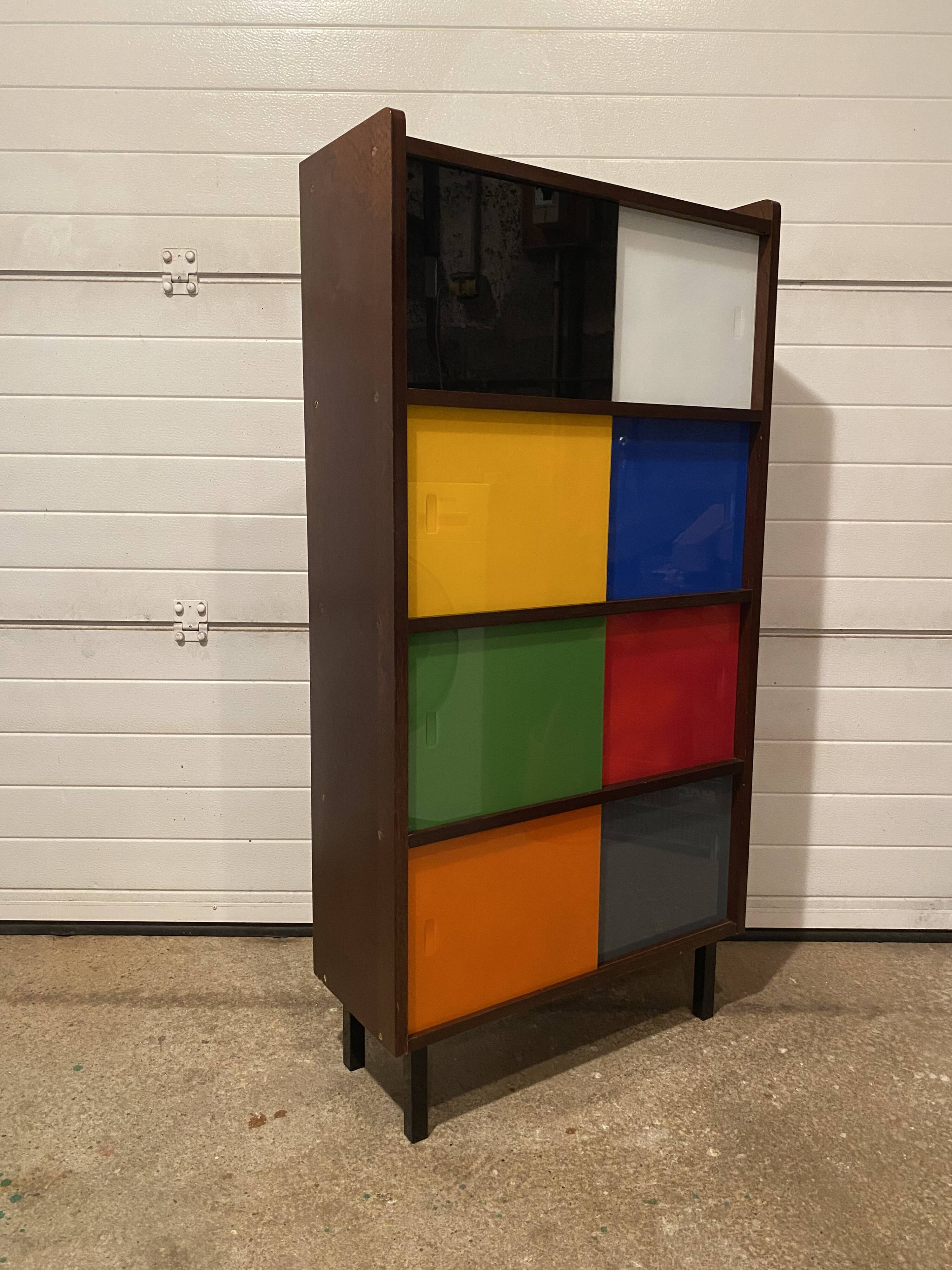 Bibliothèque/vitrine vintage