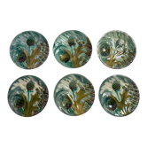 6 asparagus plates k and g luneville