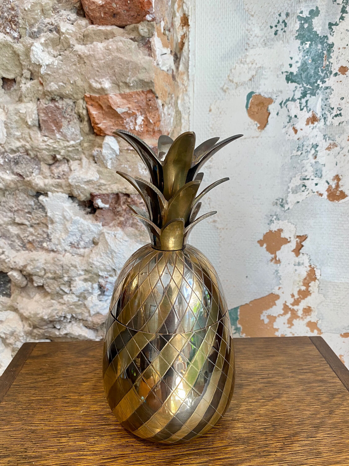 60s pineapple ice bucket