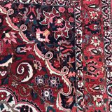 Old hand made Bakhtiar Persian wool rug 212 x 325 cm