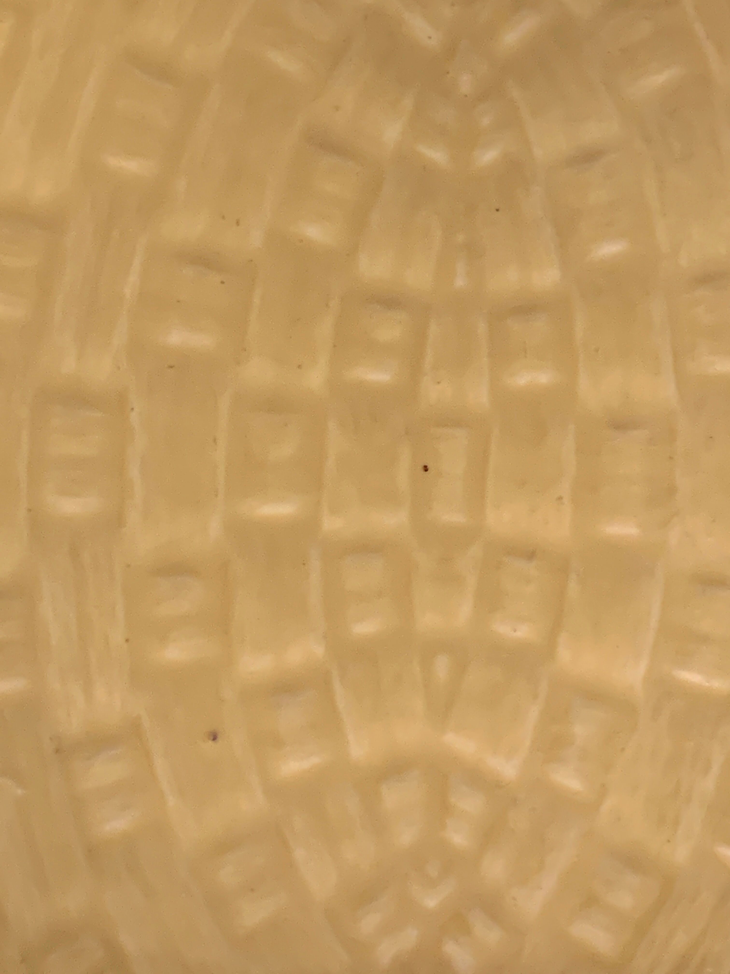 Digoin enamelled ceramic lemon fruit cup