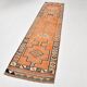 Soft Peach Vintage Boho Chic Floor Runner Rug, 85x331 Cm