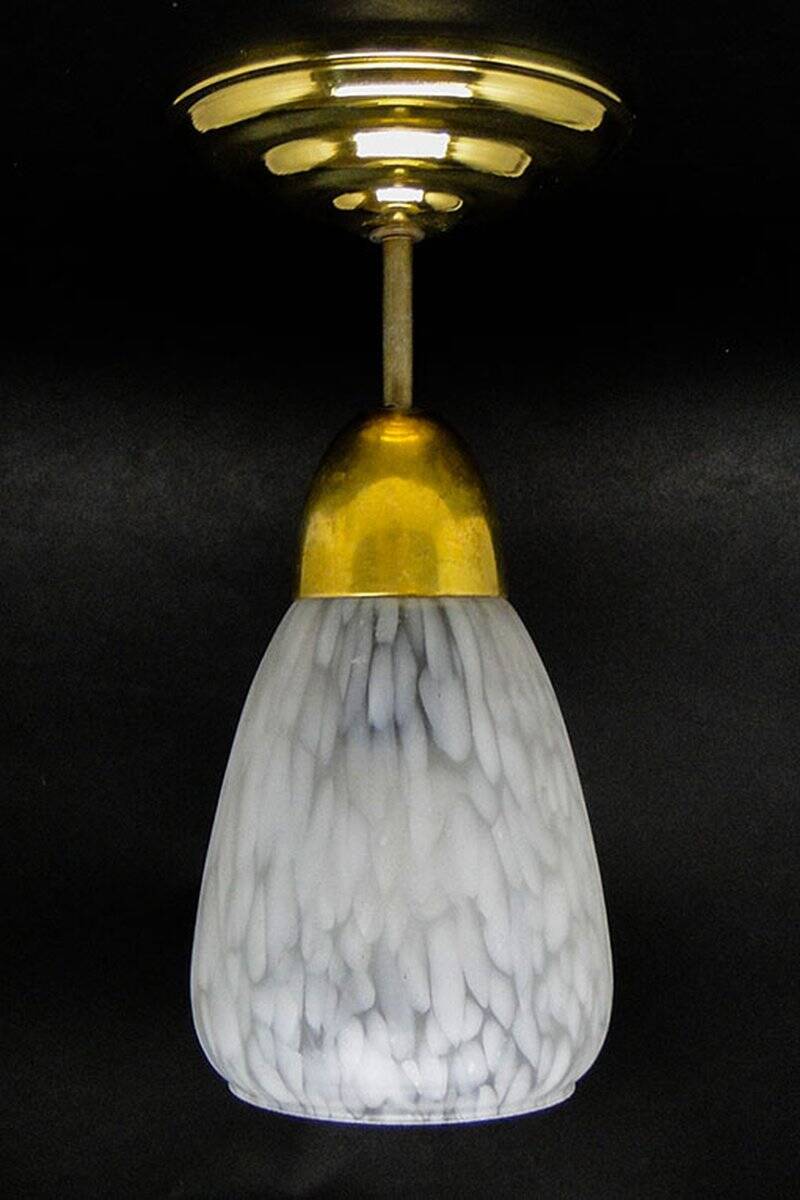Polish pop-art style pendant lamp, 1950s
