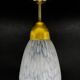 Polish pop-art style pendant lamp, 1950s