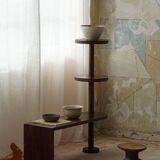 Decorative and multifunctional side table / pedestal, Danish Art Deco, 1940s