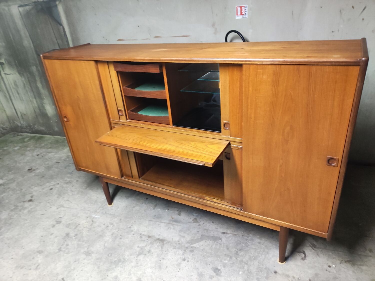 Vintage scandinavian row