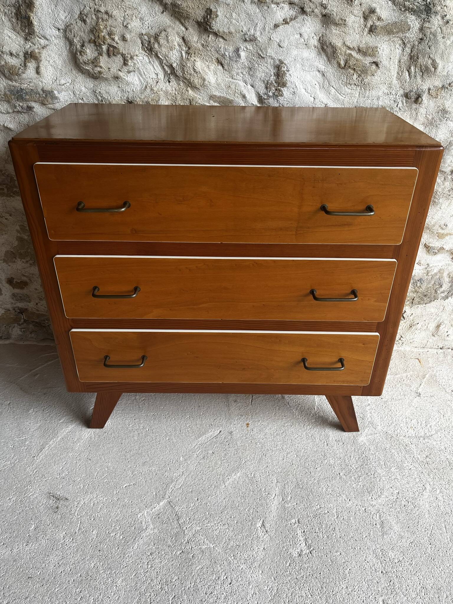 Chest of drawers feet compass 50s