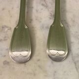 Charles Christofle 6 soup spoons model Chinon