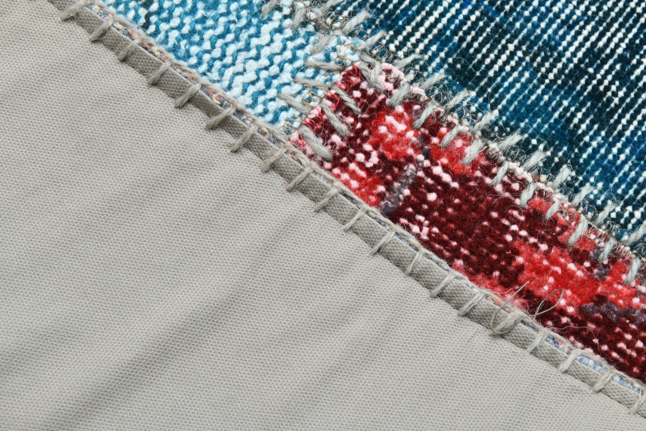 Puzle style vintage rug 354x255cm