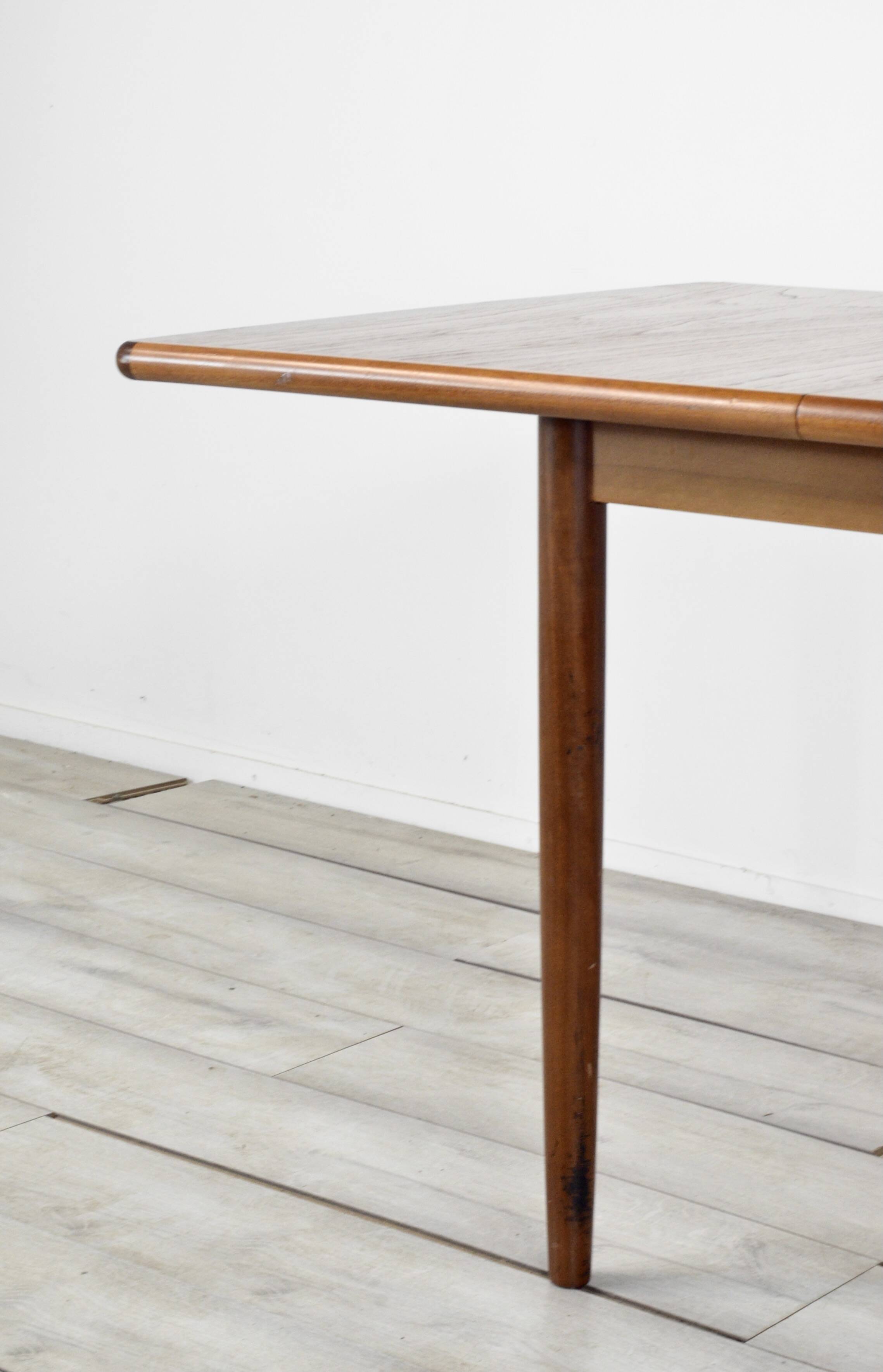Midcentury Meredew Extending Teak Table Vintage Modern Retro Danish Style
