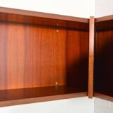 Pair of vintage 1950s Scandinavian corner shelves