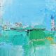 Peinture abstraite originale lumineuse – dlg Nicolas de Stael