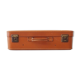 Suitcase cognac-colored, hard suitcase