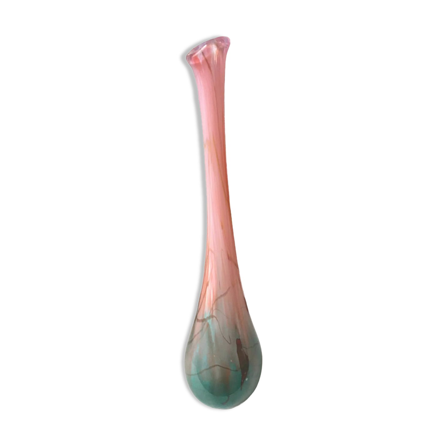 Blown glass soliflora. Very nice color gradient.