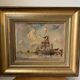 Oil painting by Ernest Vauthrin