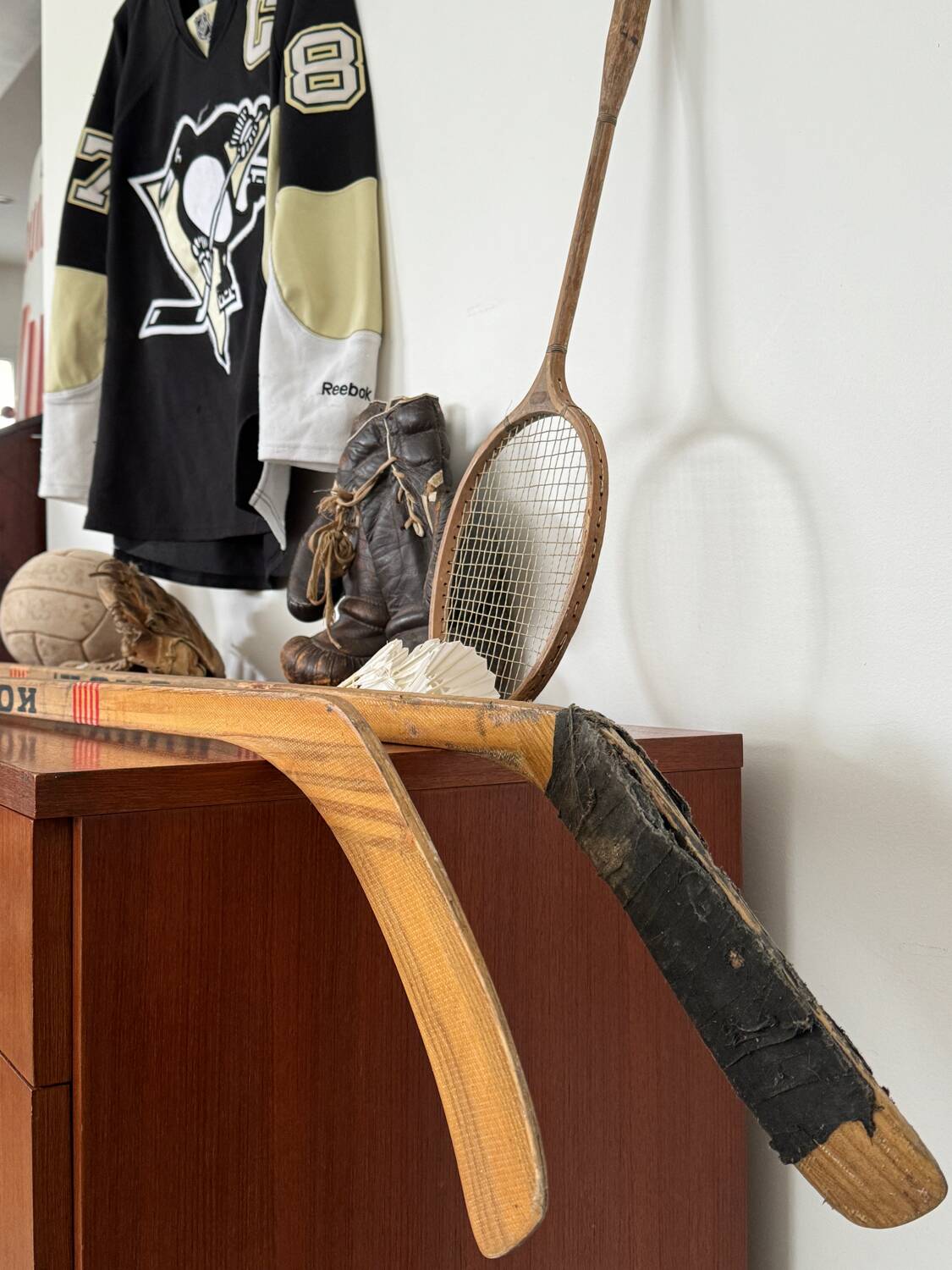 Vintage hockey stick