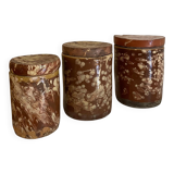 Italian 19th-century glazed daggerboards