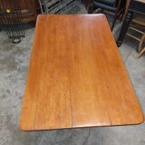 Table de bistrot en fonte 1m