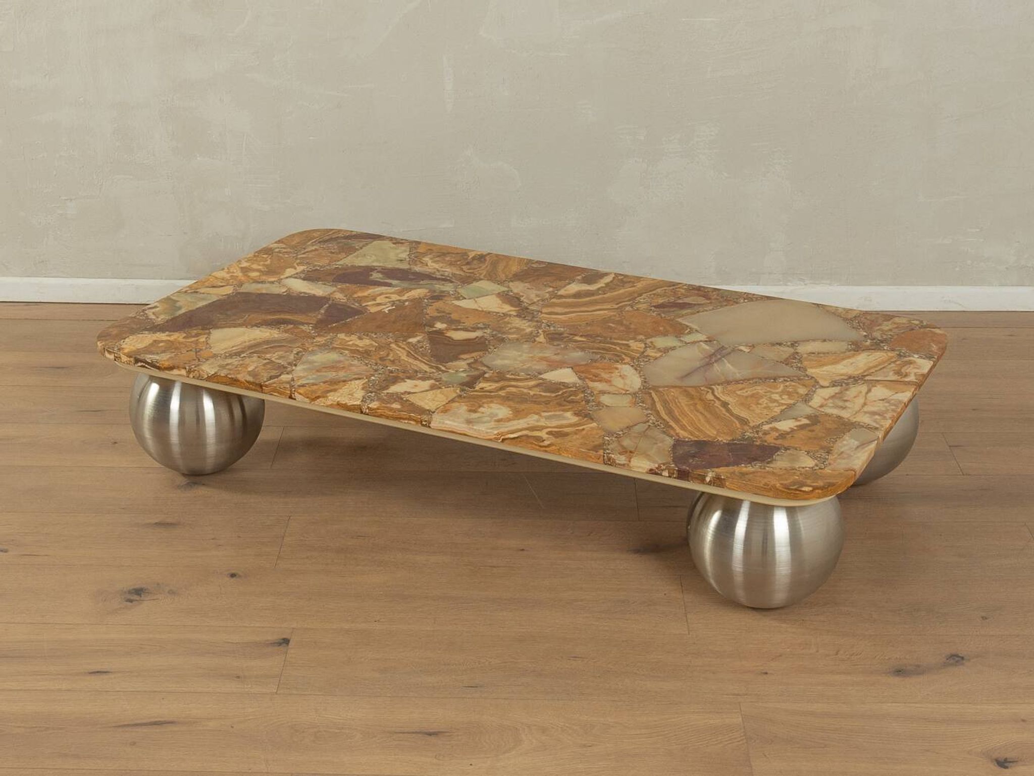Table basse exclusive en onyx