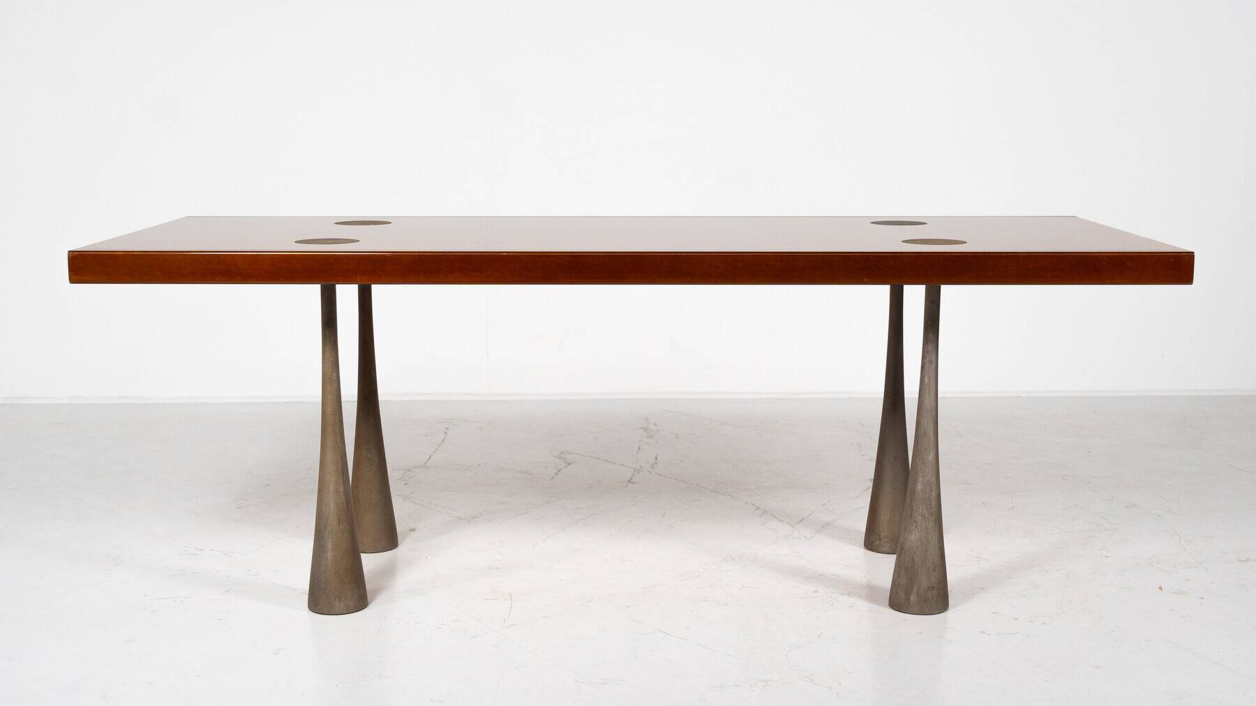 Large Dining Table by Angelo Mangiarotti, Italy