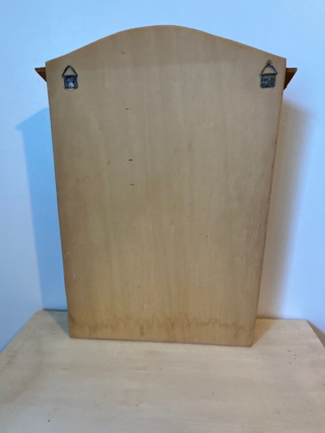 Wooden house shelf