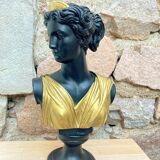 Black and gold Artemis bust