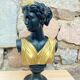 Black and gold Artemis bust