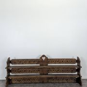 Medieval style wall shelf
