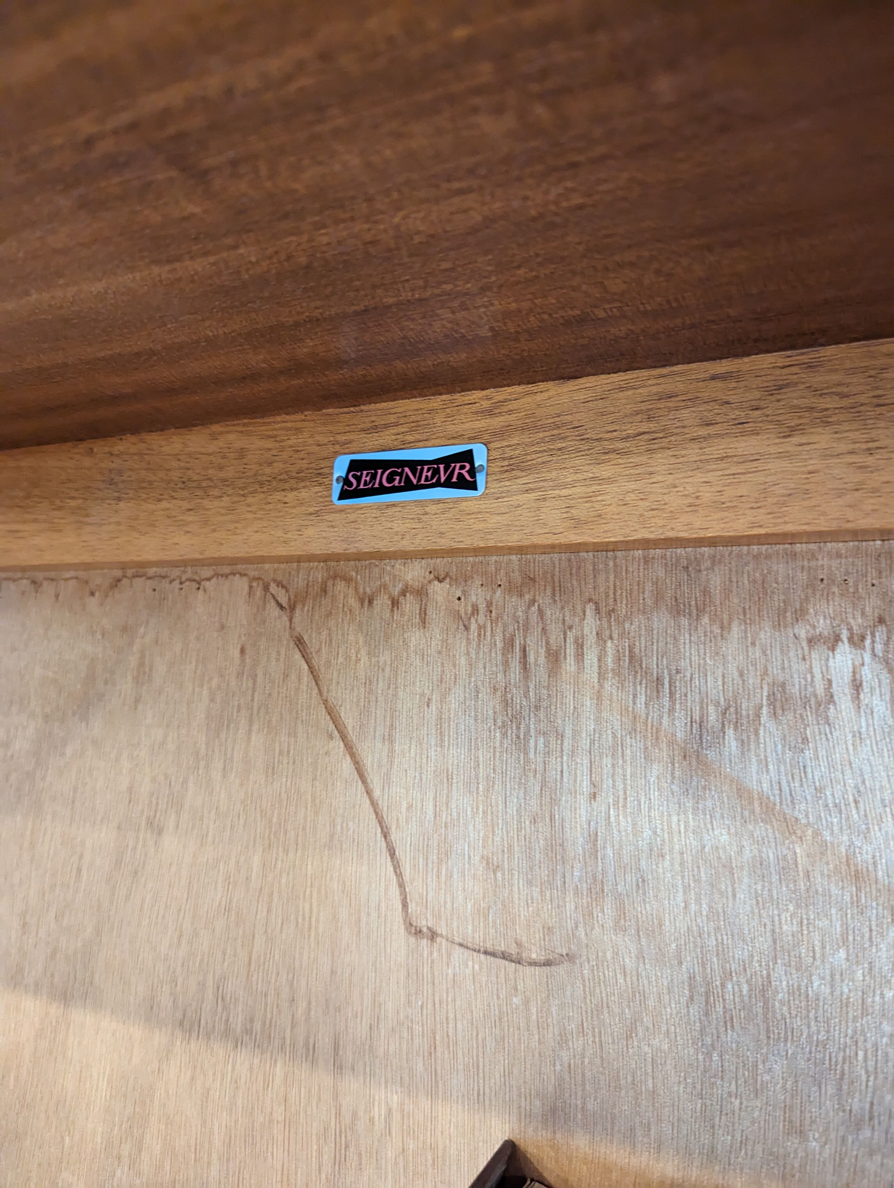 Library, secretary Émile Seigneur