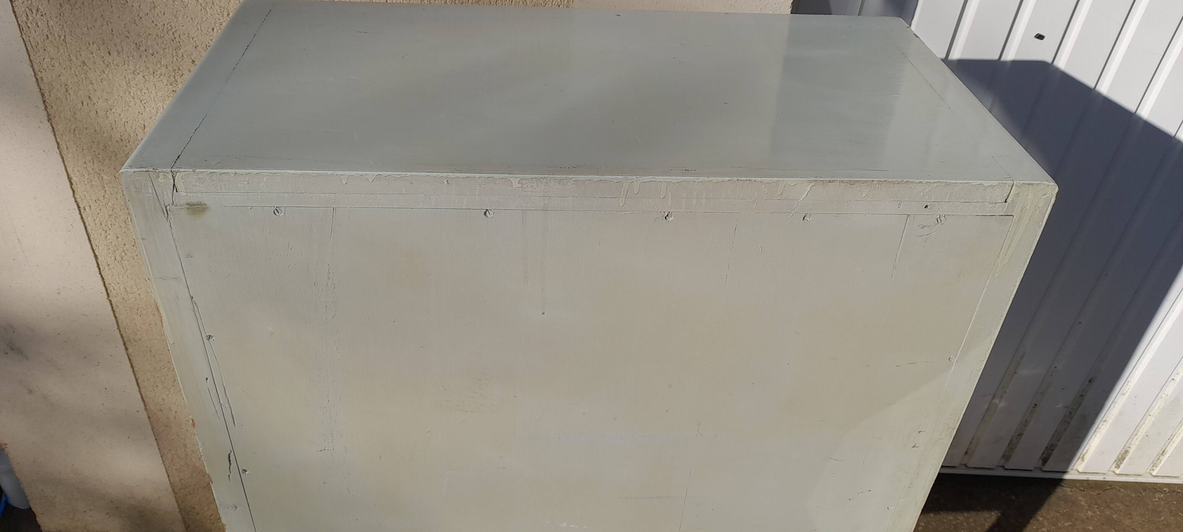 Small Parisian piece of furniture with key H120 cm