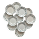 12 Lunéville "Garland" ironstone dessert plates