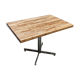 Table en noyer lamellé collé des années 60