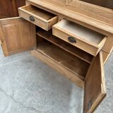 Solid elm dresser, early 20th century