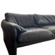 Canapé Maralunga Cassina en cuir noir