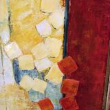 Tableau peinture au couteau