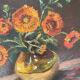 Still life "marigolds in a vase"