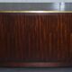 Reprodux Bevan Funnell chest of drawers with a leather top