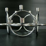 Candlestick space age chrome 1970