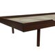 Vintage daybed minimalist design in Teak 1960s
