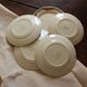 Lot 5 plates Cotentin Saint Amand Vintage Oranges